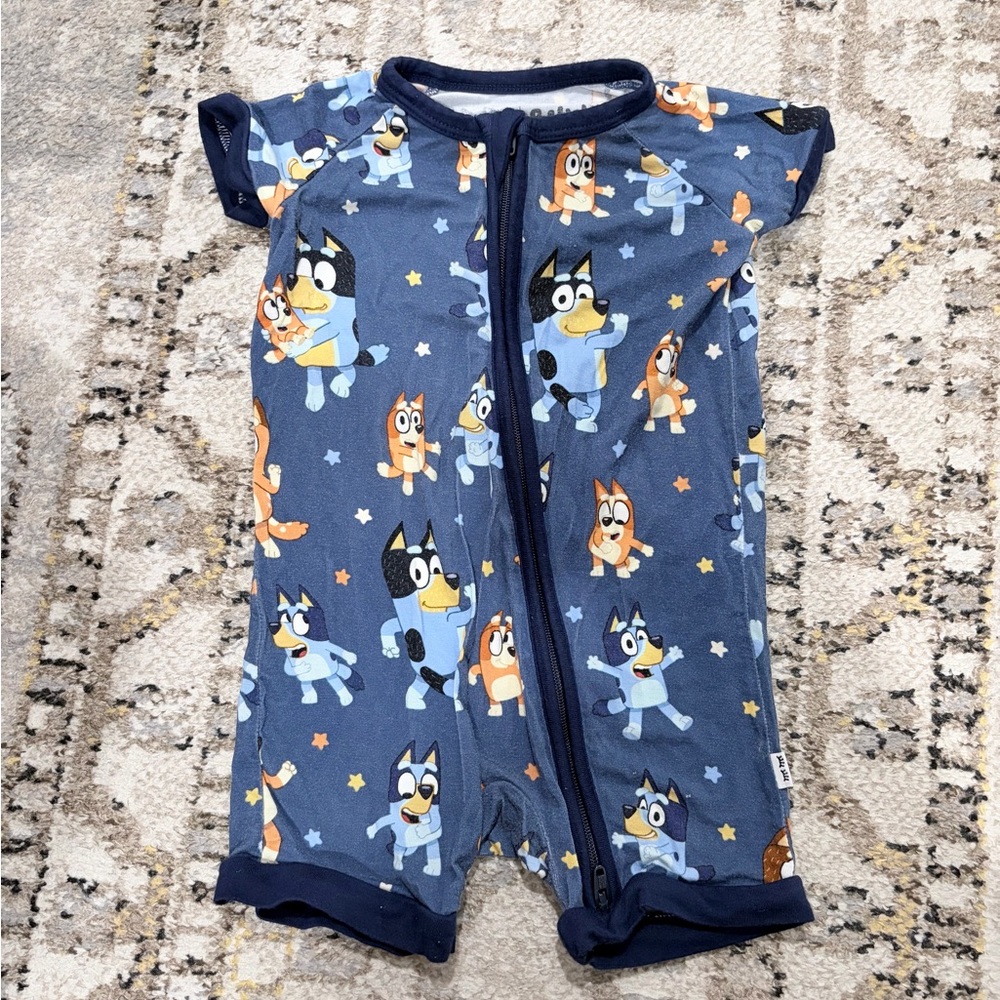 Little Sleepies Bluey Shortie